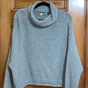 Anthropologie Chunky knit turtleneck